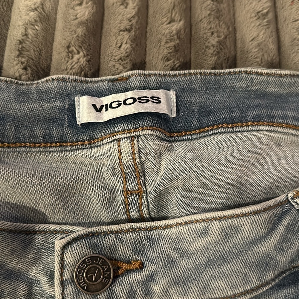 Vigoss Marley Mid Rise Jean Shorts Size 20W NWT - Picture 2 of 9